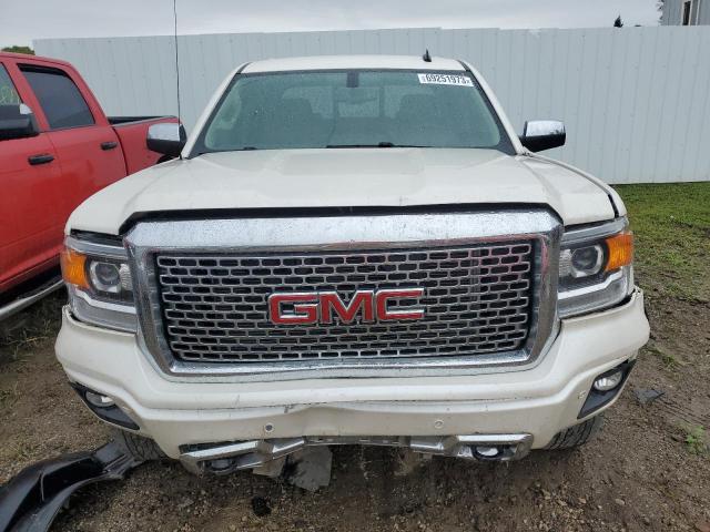 3GTU2WEJ0EG458107 - 2014 GMC SIERRA K1500 DENALI WHITE photo 5