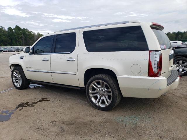 1GYS4KEF0DR211720 - 2013 CADILLAC ESCALADE ESV PLATINUM WHITE photo 2