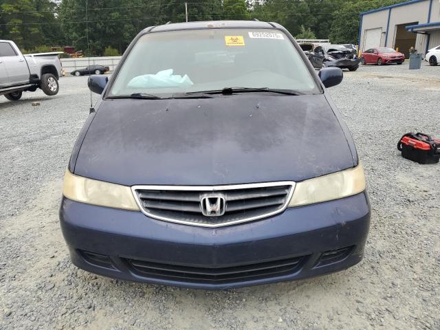 5FNRL18063B066339 - 2003 HONDA ODYSSEY EXL BLUE photo 5