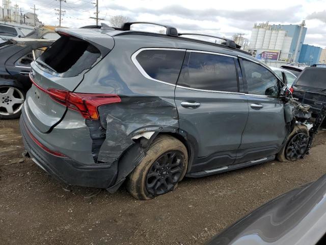 5NMS6DAJ1NH385498 - 2022 HYUNDAI SANTA FE SEL Մոխրագույն լուսանկար 3