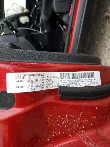 1J4RG4GT0AC139128 - 2010 JEEP COMMANDER SPORT წითელი ფოტო 13