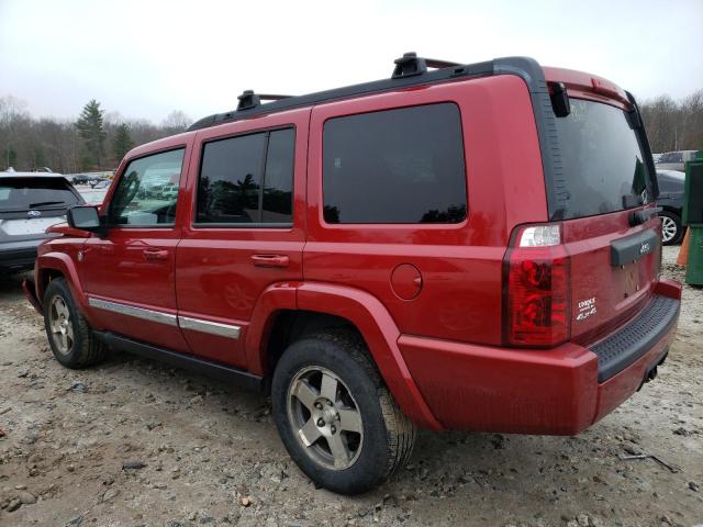 1J4RG4GT0AC139128 - 2010 JEEP COMMANDER SPORT წითელი ფოტო 2