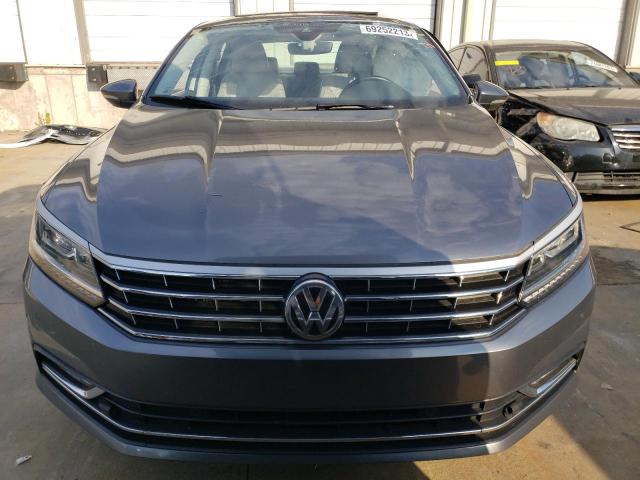 1VWCT7A35HC057775 - 2017 VOLKSWAGEN PASSAT SEL PREMIUM GRAY photo 5