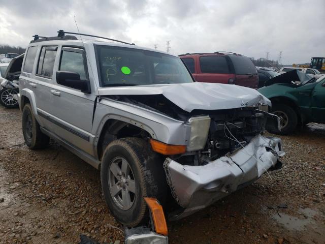 1J8HG48K77C570235 - 2007 JEEP COMMANDER SILVER photo 1