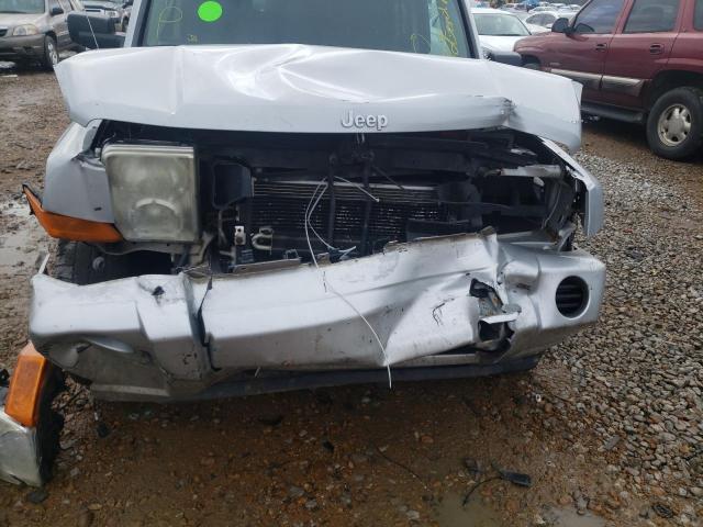 1J8HG48K77C570235 - 2007 JEEP COMMANDER 银色 照片 9