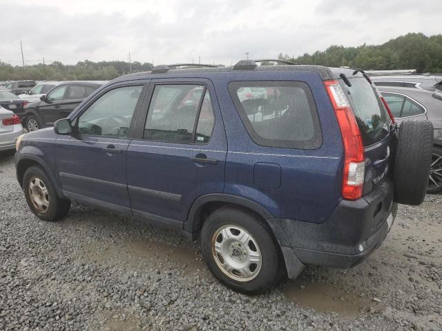 SHSRD68565U301369 - 2005 HONDA CR-V LX BLUE photo 2