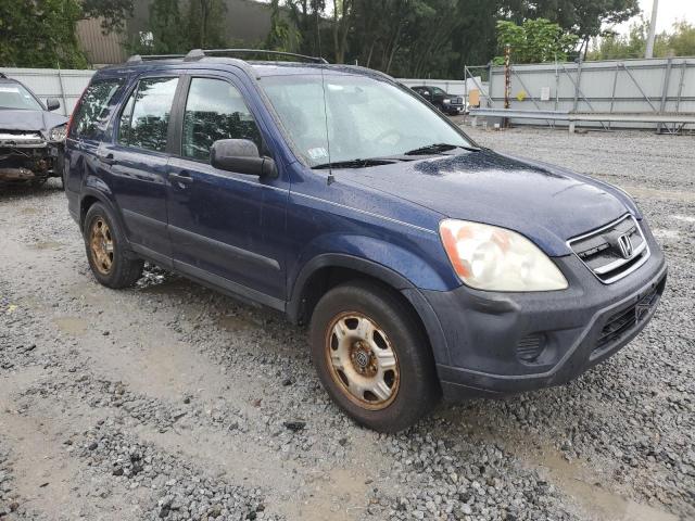 SHSRD68565U301369 - 2005 HONDA CR-V LX BLUE photo 4