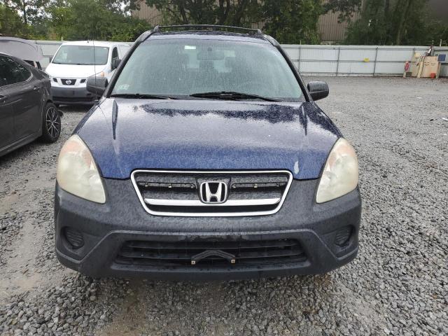 SHSRD68565U301369 - 2005 HONDA CR-V LX BLUE photo 5