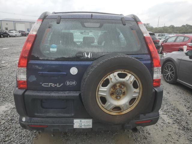 SHSRD68565U301369 - 2005 HONDA CR-V LX BLUE photo 6