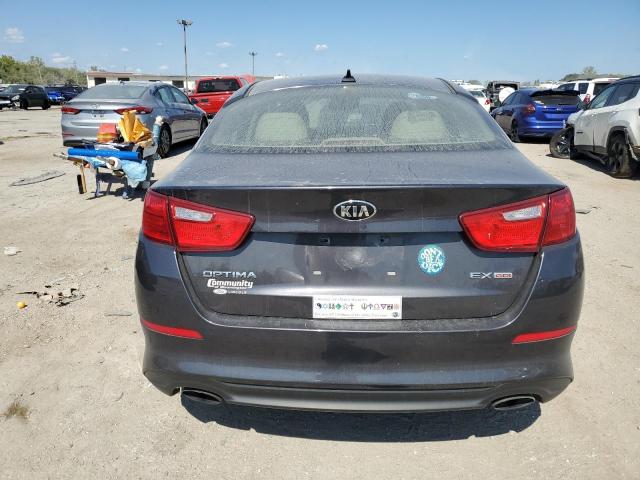 5XXGN4A76FG445109 - 2015 KIA OPTIMA EX CHARCOAL photo 6