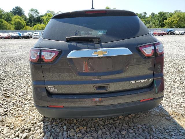 1GNKVGKD3GJ340175 - 2016 CHEVROLET TRAVERSE LT GRAY photo 6