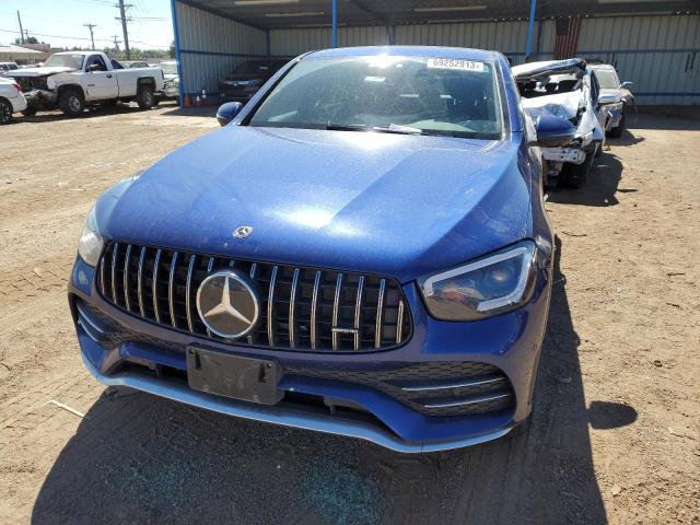 WDC0J6EB4LF737742 - 2020 MERCEDES-BENZ GLC COUPE 43 4MATIC AMG BLUE photo 5