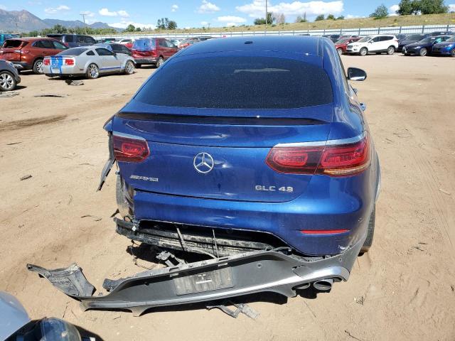 WDC0J6EB4LF737742 - 2020 MERCEDES-BENZ GLC COUPE 43 4MATIC AMG BLUE photo 6