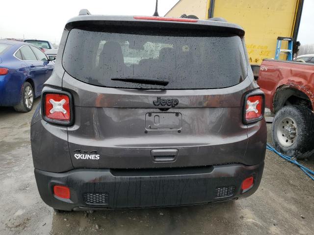 ZACNJBAB7LPL43396 - 2020 JEEP RENEGADE SPORT Մոխրագույն լուսանկար 6