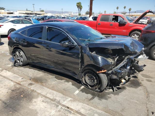 2HGFC2F68MH528526 - 2021 HONDA CIVIC LX BLACK photo 4