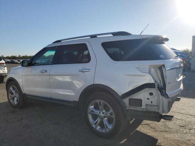 1FM5K7D86DGA99263 - 2013 FORD EXPLORER XLT თეთრი ფოტო 2