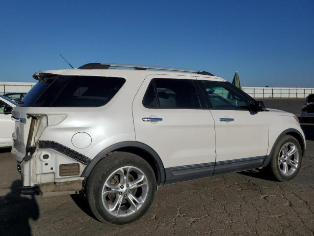 1FM5K7D86DGA99263 - 2013 FORD EXPLORER XLT თეთრი ფოტო 3