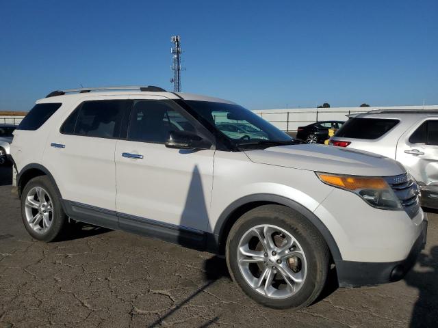 1FM5K7D86DGA99263 - 2013 FORD EXPLORER XLT თეთრი ფოტო 4