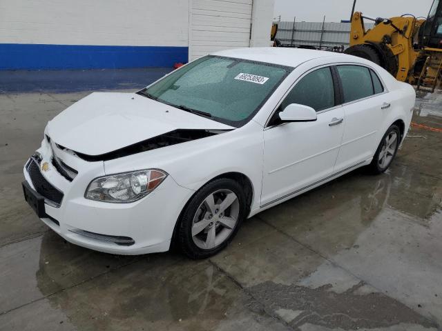 1G1ZC5E05CF261459 - 2012 CHEVROLET MALIBU 1LT WHITE photo 1