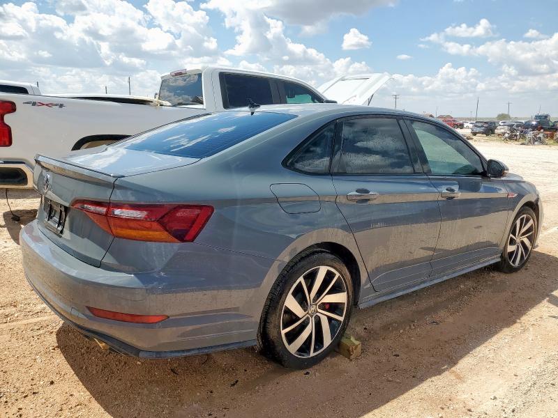 3VW5T7BU4KM186631 - 2019 VOLKSWAGEN JETTA GLI GRAY photo 3