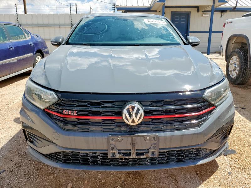3VW5T7BU4KM186631 - 2019 VOLKSWAGEN JETTA GLI GRAY photo 5