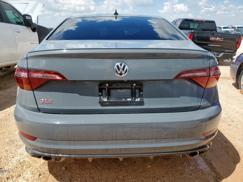3VW5T7BU4KM186631 - 2019 VOLKSWAGEN JETTA GLI GRAY photo 6