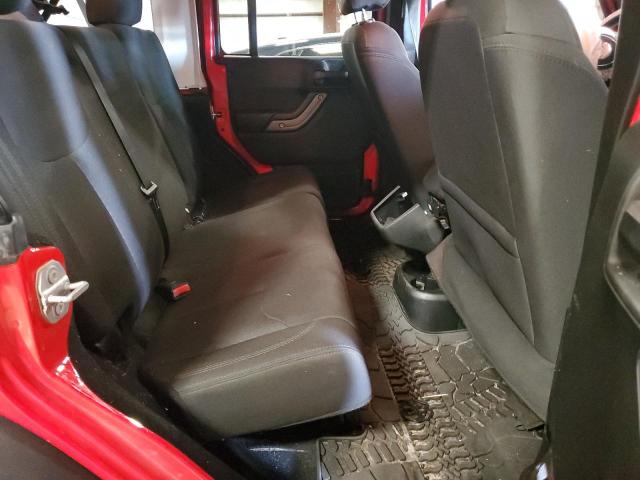 1C4BJWDGXHL746028 - 2017 JEEP WRANGLER U SPORT RED photo 11