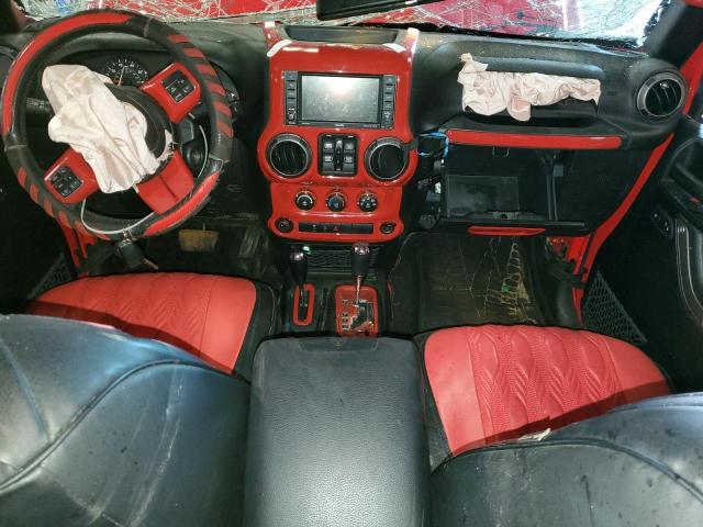 1C4BJWDGXHL746028 - 2017 JEEP WRANGLER U SPORT RED photo 8
