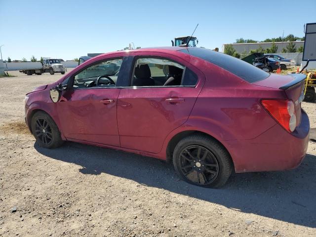 1G1JC5SB6E4110762 - 2014 CHEVROLET SONIC LT MAROON photo 2