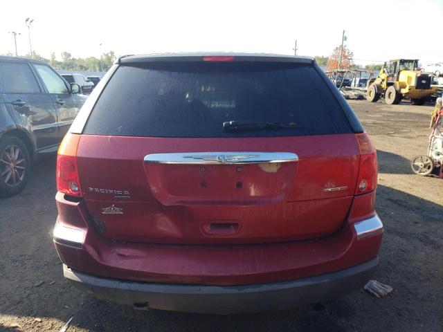2A8GF68446R667524 - 2006 CHRYSLER PACIFICA TOURING RED photo 6