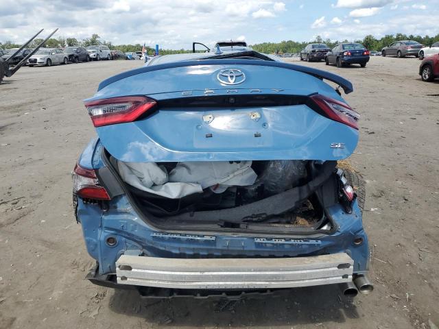 4T1G11AKXPU101434 - 2023 TOYOTA CAMRY SE NIGHT SHADE BLUE photo 6