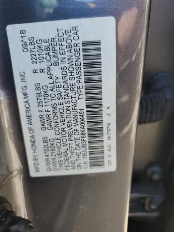 19UUB3F68KA004451 - 2019 ACURA TLX TECHNOLOGY Gri fotoğraf 12