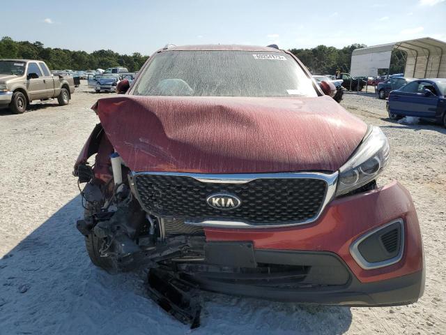 5XYPG4A35GG097176 - 2016 KIA SORENTO LX BURGUNDY photo 5