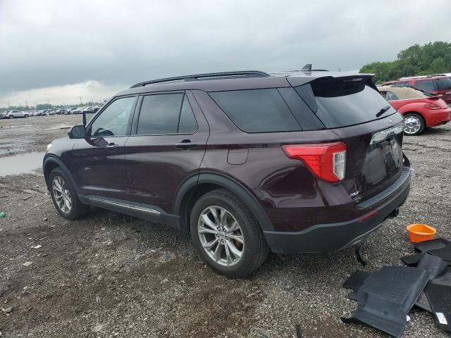 1FMSK8DH5PGA48057 - 2023 FORD EXPLORER XLT მუქწითელი ფოტო 2
