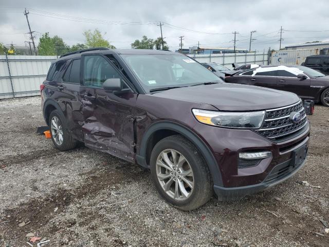 1FMSK8DH5PGA48057 - 2023 FORD EXPLORER XLT მუქწითელი ფოტო 4