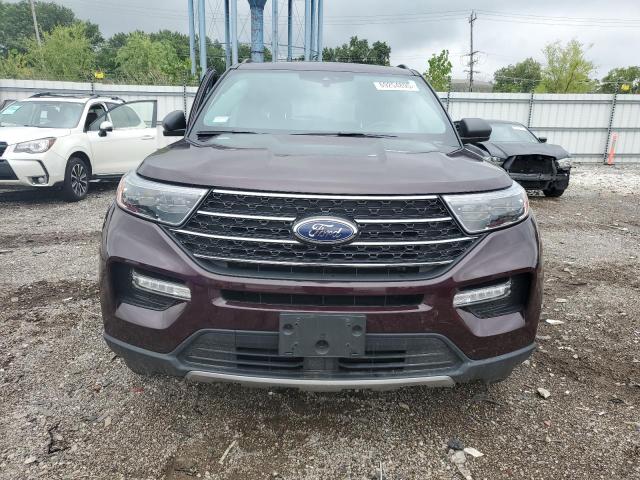 1FMSK8DH5PGA48057 - 2023 FORD EXPLORER XLT მუქწითელი ფოტო 5