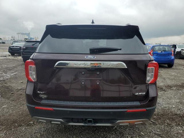 1FMSK8DH5PGA48057 - 2023 FORD EXPLORER XLT მუქწითელი ფოტო 6