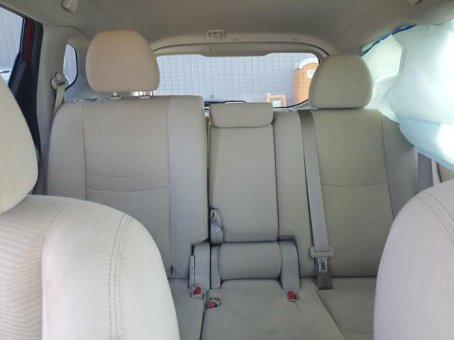 KNMAT2MT1GP645947 - 2016 NISSAN ROGUE S أحمر صورة 10
