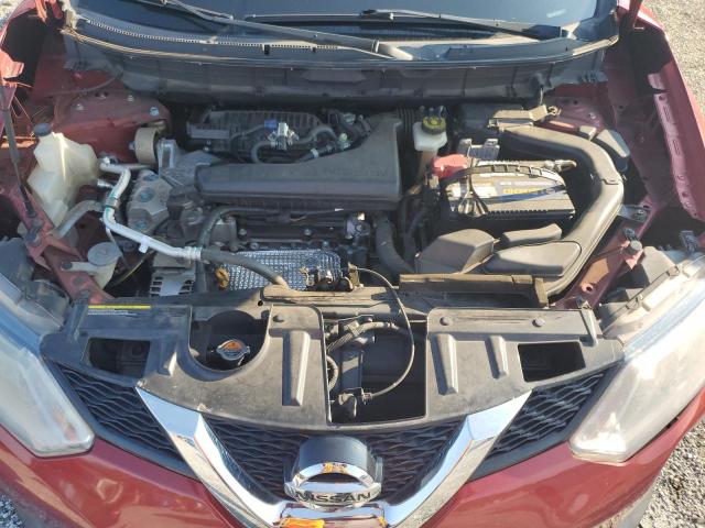 KNMAT2MT1GP645947 - 2016 NISSAN ROGUE S أحمر صورة 12