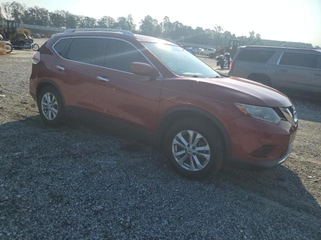 KNMAT2MT1GP645947 - 2016 NISSAN ROGUE S أحمر صورة 4