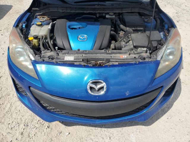 JM1BL1V81C1662785 - 2012 MAZDA 3 I BLUE photo 11