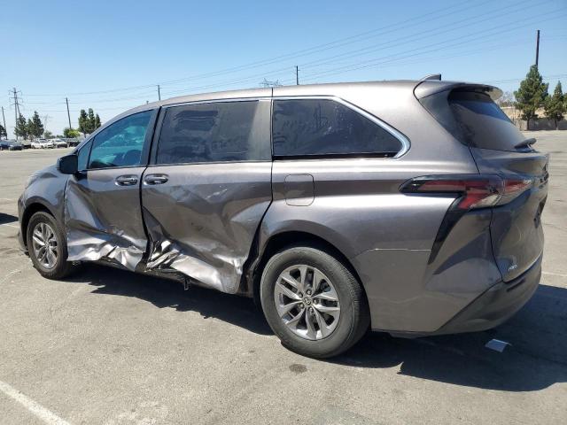 5TDKRKEC0PS152073 - 2023 TOYOTA SIENNA LE GRAY photo 2