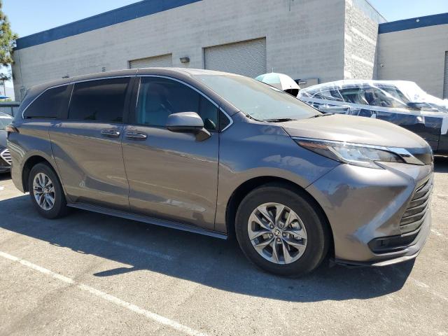 5TDKRKEC0PS152073 - 2023 TOYOTA SIENNA LE GRAY photo 4
