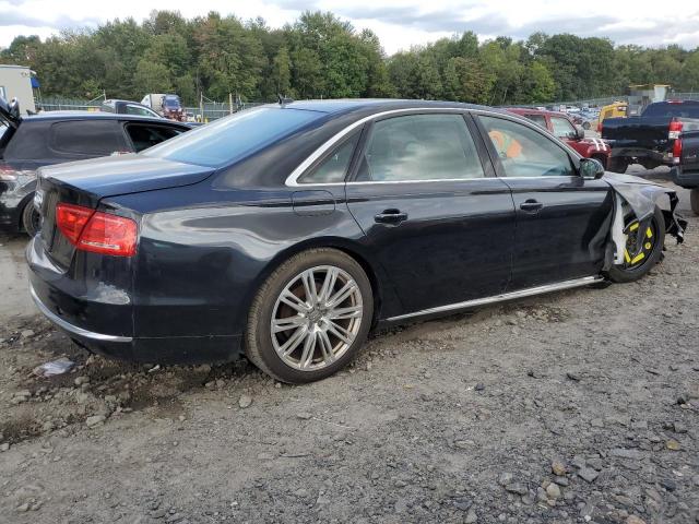 WAURGAFD3EN002982 - 2014 AUDI A8 L QUATTRO BLACK photo 3