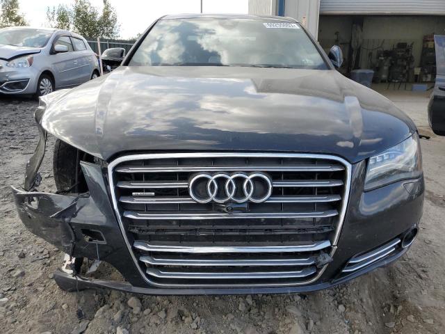 WAURGAFD3EN002982 - 2014 AUDI A8 L QUATTRO BLACK photo 5