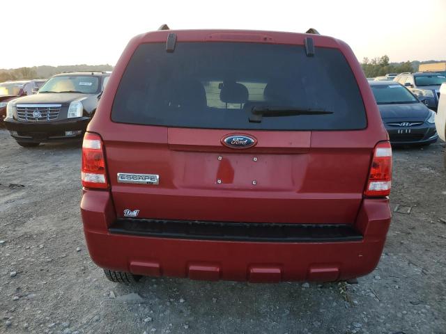 1FMCU03G39KB79903 - 2009 FORD ESCAPE XLT RED photo 6