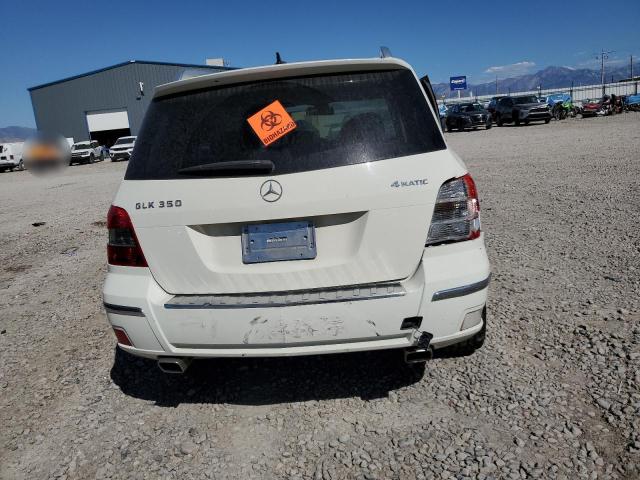 WDCGG8HBXAF270361 - 2010 MERCEDES-BENZ GLK 350 4MATIC WHITE photo 6