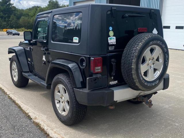 1J4FA54179L744000 - 2009 JEEP WRANGLER SAHARA BLACK photo 4