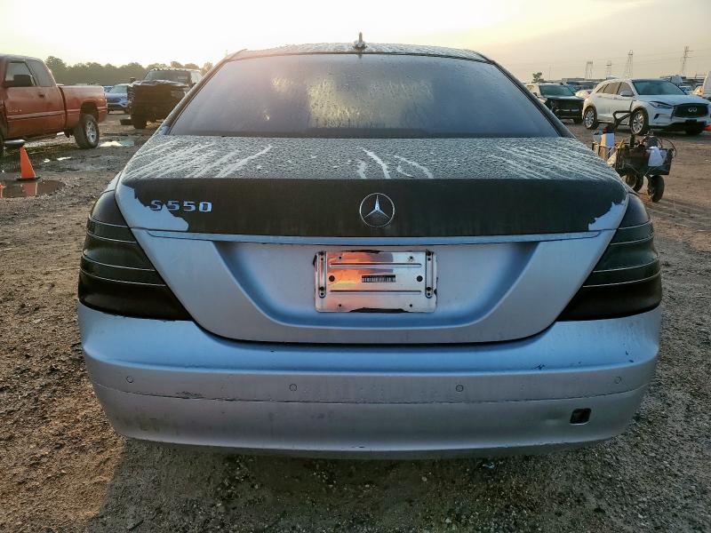 WDDNG86XX8A203400 - 2008 MERZ S 550 4MATIC SILVER photo 6