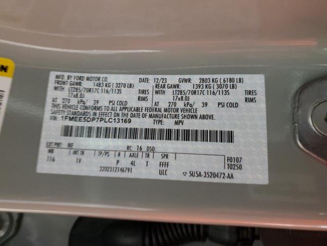 1FMEE5DP7PLC13169 - 2023 FORD BRONCO BASE Մոխրագույն լուսանկար 14